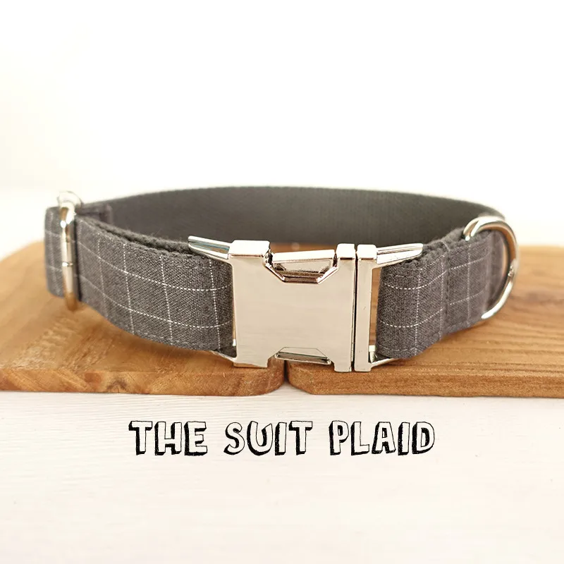 Suit Lattice Dog Collars (7)