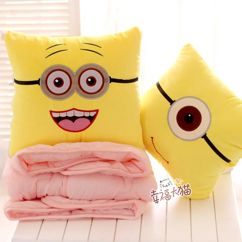 New! Cartoon Despicable Me Blankets Minions Air conditioning Blanket