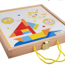 Новые деревянные игрушки головоломки DIY обучающая игрушка для малышей обучающая игрушка, подарок для ребёнка