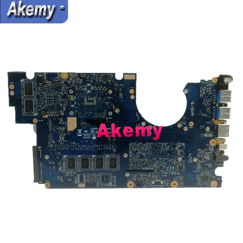 AK UX32VD материнская плата для ноутбука ASUS UX32VD UX32V UX32 тестовая оригинальная материнская плата 2G ram I7-3517U GT620M