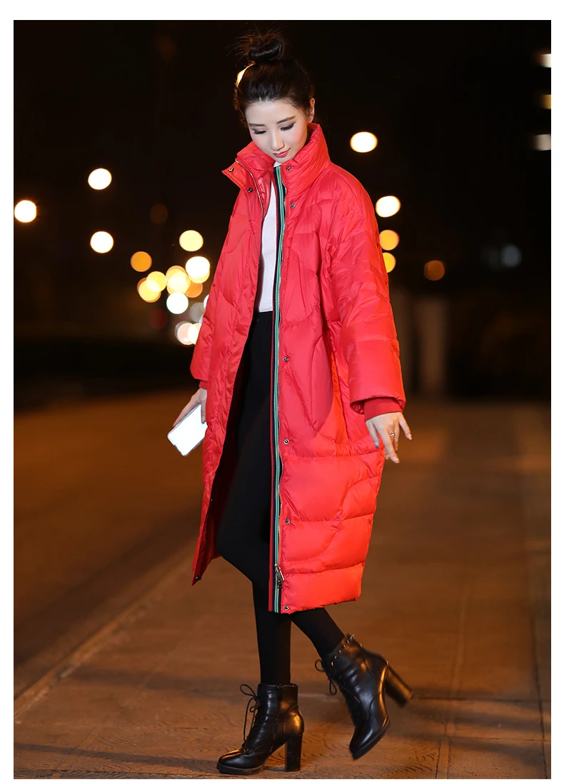 2019 Winter New Down Jacket Medium And long Section Large Size Women's Winter Jackets  Casual Fashion Coat Female (24)