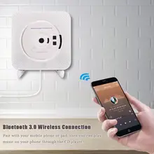 CD-плеер настенный Bluetooth музыкальный плеер портативный домашний аудио бокс с пультом дистанционного управления fm-радио встроенный HiFi колонки MP3