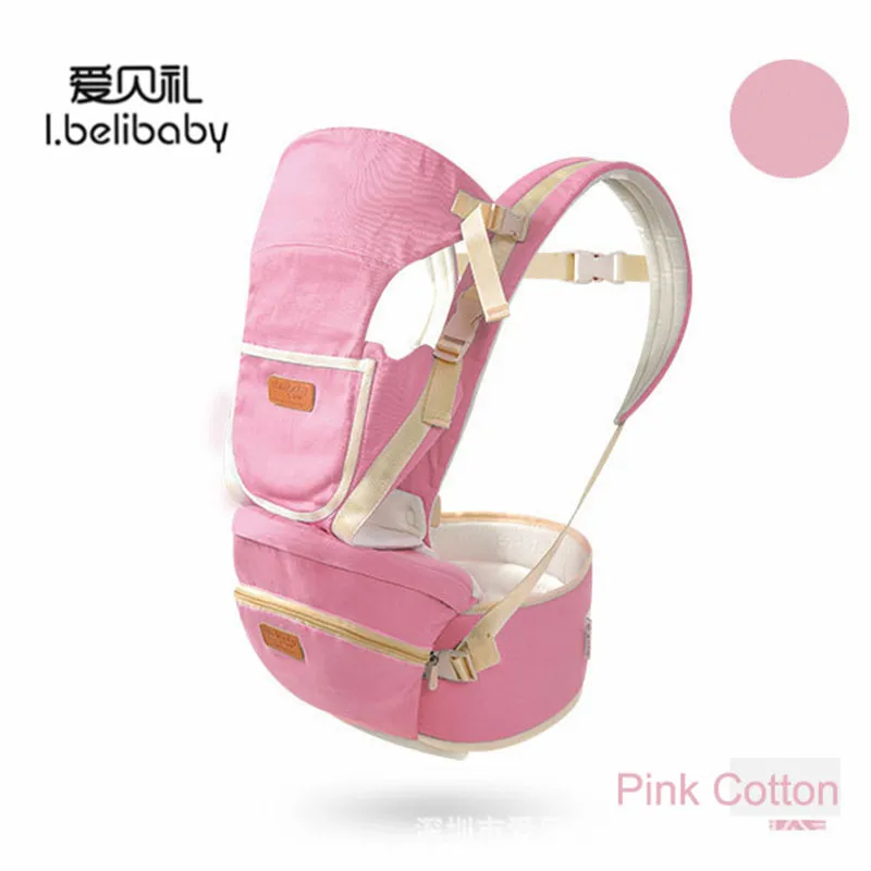 

Ibelibaby Baby Carriers Breathable Toddler Wrap Sling 360 Multifunction Travel Kangaroo Baby Bag Ergonomic Design Hip Seat