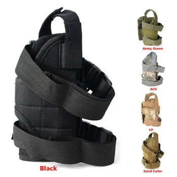 

New Tactical Military Airsoft Pistol Gun Drop Leg Thigh Holster Adjustable Nylon Holster for Outdoor Hunting