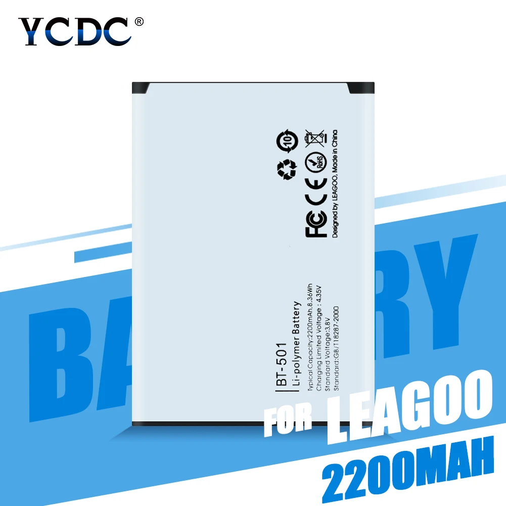 Сменный литий ионный аккумулятор для телефона LEAGOO Alfa 5 2200 мАч смартфонов BT501