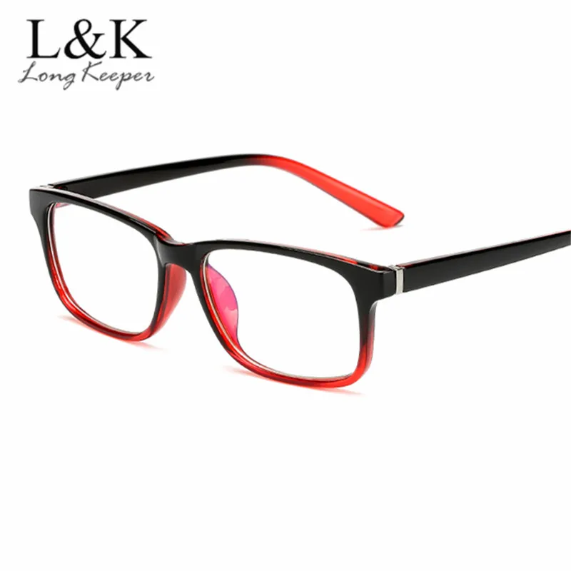 

Square Women Eyeglasses Spectacle Frame Female Optical Reading Computer Eye Glasses Black Red Frame Men Vintage Eyewear Gafas