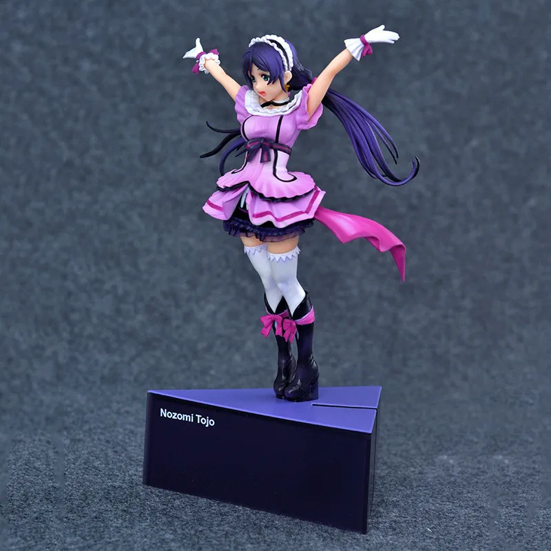 Anime LoveliveFiguras Toys 22cm Love Live Birthday Project Nozomi Tojo  18 Scale PVC Action Figure Model Toys Dolls (7)