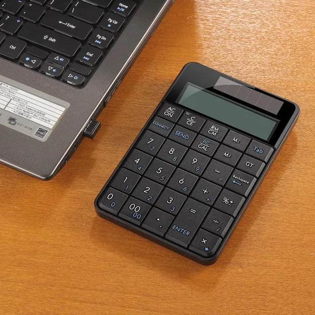 Cheap Mini 2 in 1 Wireless Keypad with Display Calculator for iMac MacBook Air MacBook Pro MacBook XXM Cheap Mini 2 in 1 Wireless Keypad with Display Calculator for iMac MacBook Air MacBook Pro MacBook XXM