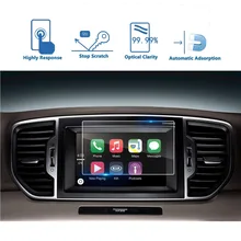Pantalla de vidrio templado de navegación GPS de 7 pulgadas para Kia Sportage QL 2016 2017