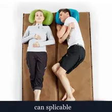 2 шт/1 лот Hewolf 6,5 см Толстая замшевая Автоматическая надувная подушка влагостойкий матрас для отдыха на природе палатки коврик для сна