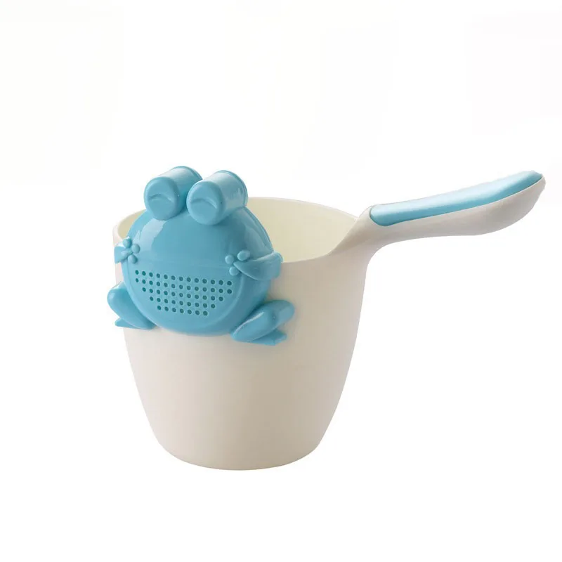 MOTOHOOD Cartoon Baby Bath Caps Baby Shampoo Cup Children Bathing Bailer Baby Shower Spoons Child Washing Hair Cup  (11)
