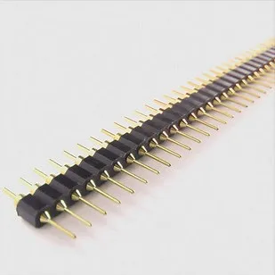 

Free shiping 5pair 1x40 Pin 1*40 2.54 Round Female & Male Pin Header connector