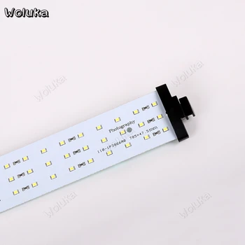 

Dimming light board 60cm LED studio use with power adapter multi-angle rotating For Photo box photography lamp CD50 T10