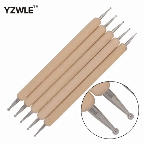 YZWLE 21 различных стилей DIY Дизайн ногтей акриловый УФ гель дизайн кисти для рисования ручка советы набор инструментов(Z01-21 - Цвет: Pen 16