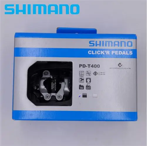 Shimano Pd-t400 T400 Click'r Pedals W 