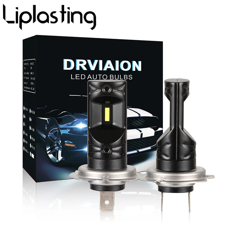 

2Pcs H7 LED Bulbs H1 9006 9005 880 5202 H4 H11 LED Fog Light Bulb Auto Car Driving Lamp 6500k White