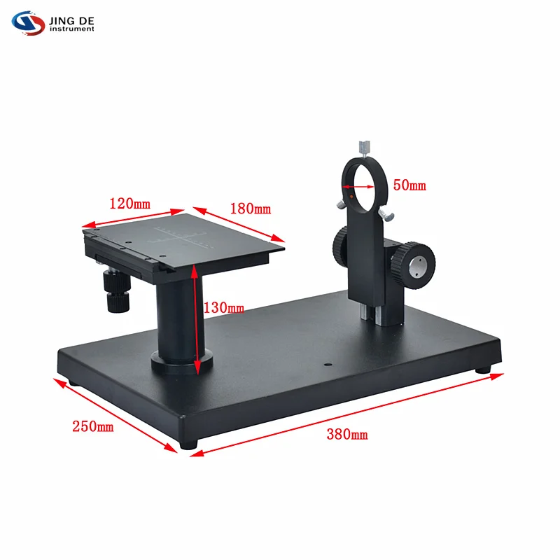 Горизонтальные микроскоп специальный кронштейн c-креплением мобильный кронштейн ювелирные изделия микроскоп платформы IC контактный
