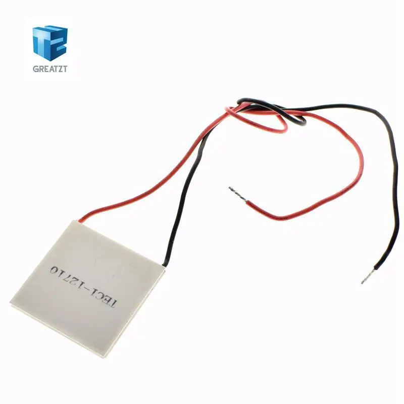 

1pcs Wholesale-New 100W TEC1-12710 DC12V 10A Thermoelectric Cooler Peltier 40*40*3.6MM Best prices TEC1 12710