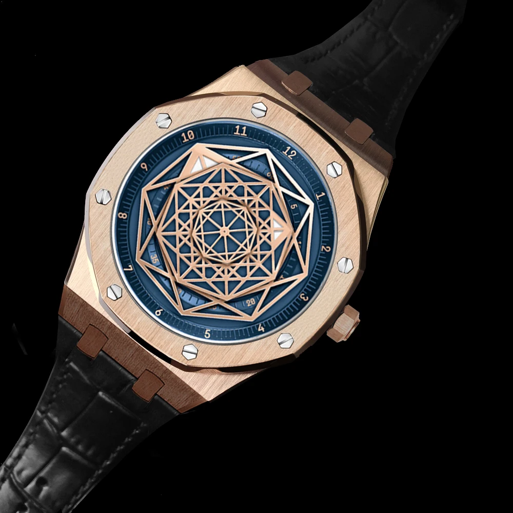 DIDUN Watch Men Luxury Brand Automatic Mechanical Watch Men Dress