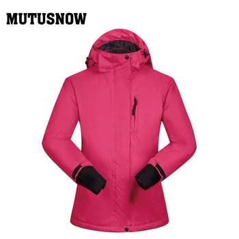

New Outdoor Sports Warm Jackets Winter Woman Ski Mountaineering Camping Hiking Piece Jacket Warm Breathable Waterproof Windproof