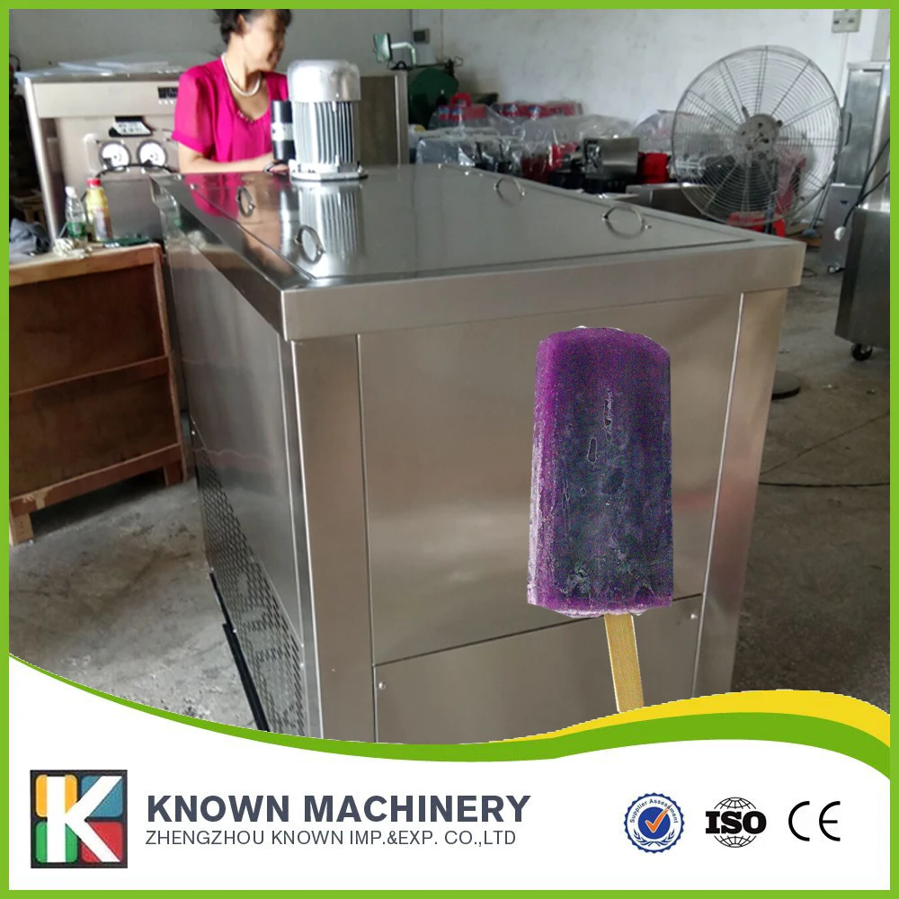 

Export EU digital display 4 moulds popsicle machine 110V by sea