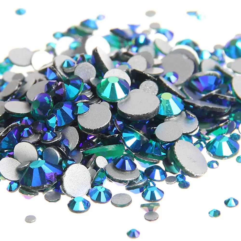 Buy Emerald AB Color ss3 ss30 Non Hotfix Rhinestones