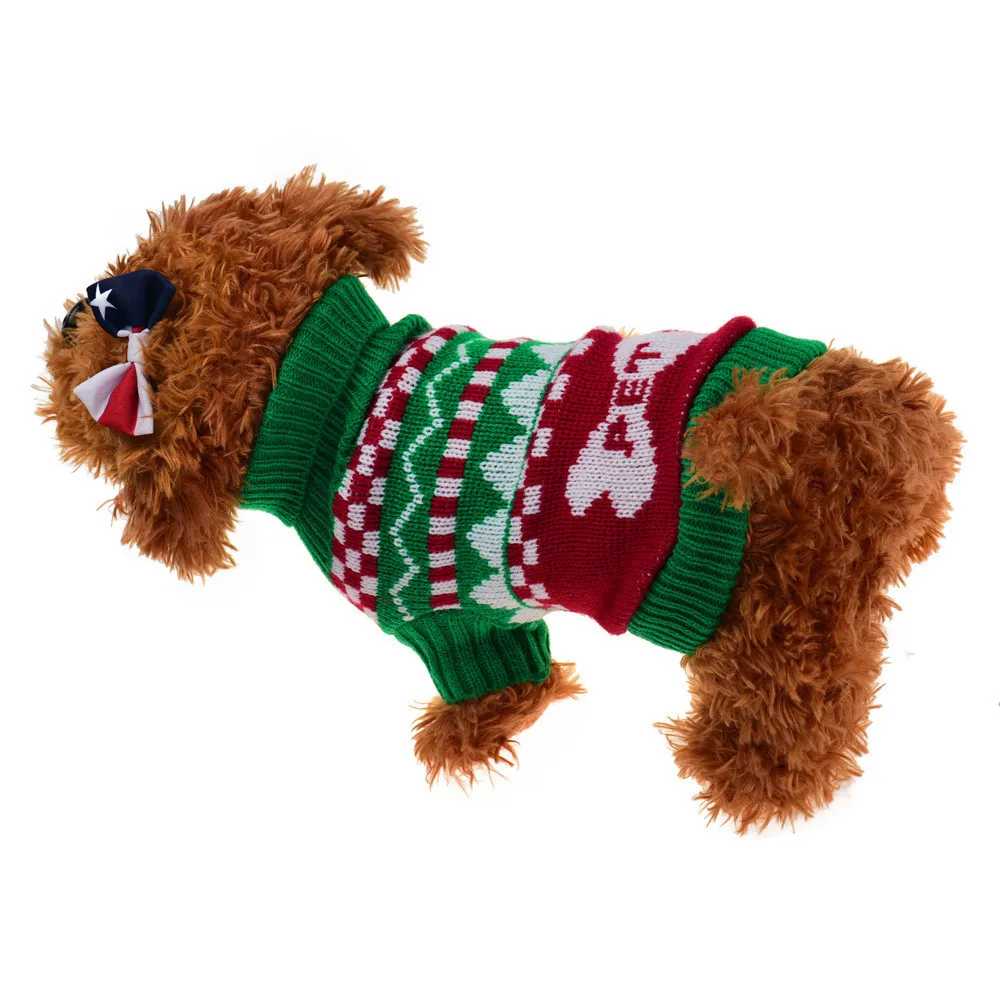 2017 S/M/L/XL/XXL Christmas Dog Puppy Dog Christmas Interlock Shirt
