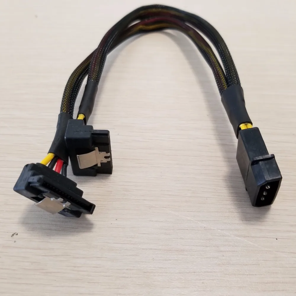 Aliexpress.com : Buy PSU 4Pin IDE Molex to Dual 90 Degree Down Angle