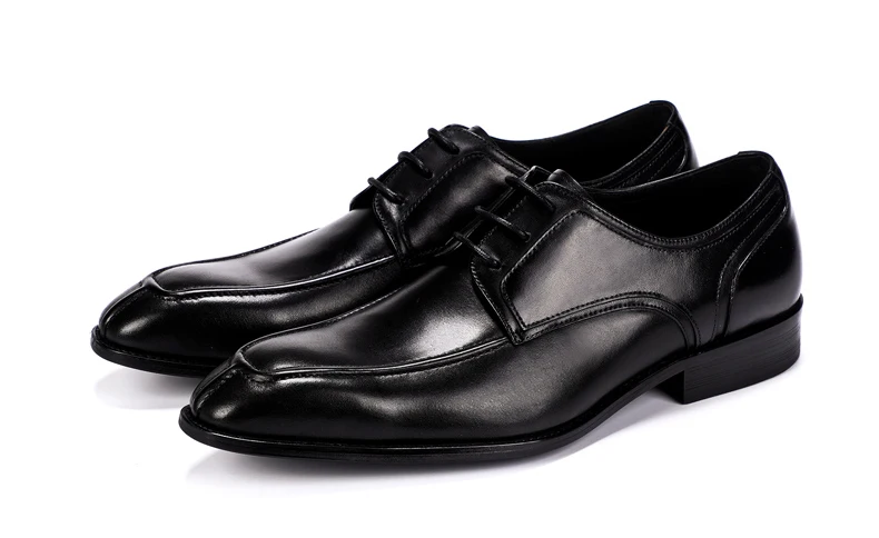 Men's Casual Shoe Business Mens Genuine Leather Shoes Men Big Size 45 Casual Leather Oxford Shoes For Men Lace Up Brogues Formal (4)