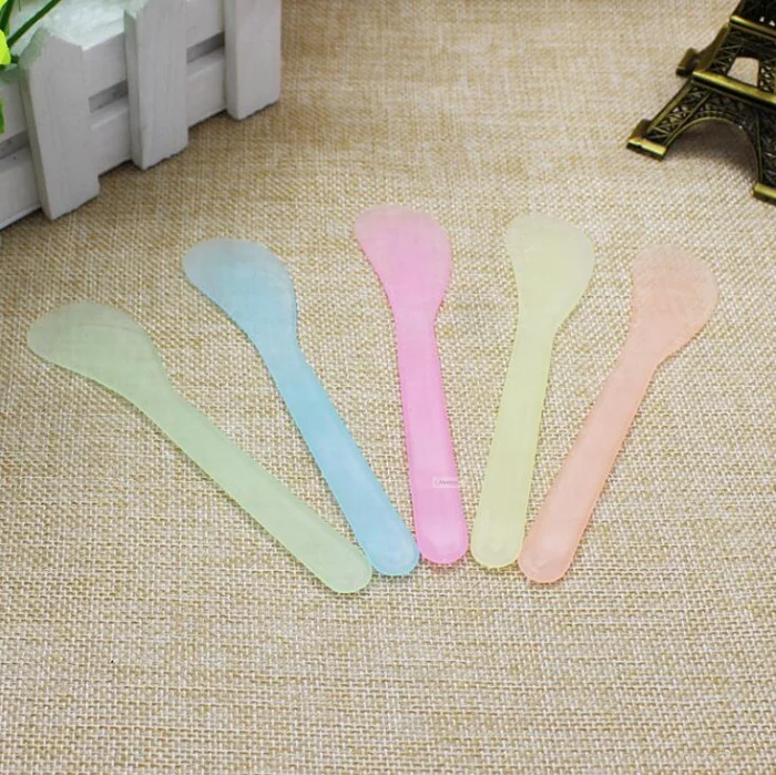 

10pcs Facial Mask Spoon DIY Face Mask Stick Cosmetic Spatula Scoop Stirring stick small scraper Beauty Makeup Mud Tools