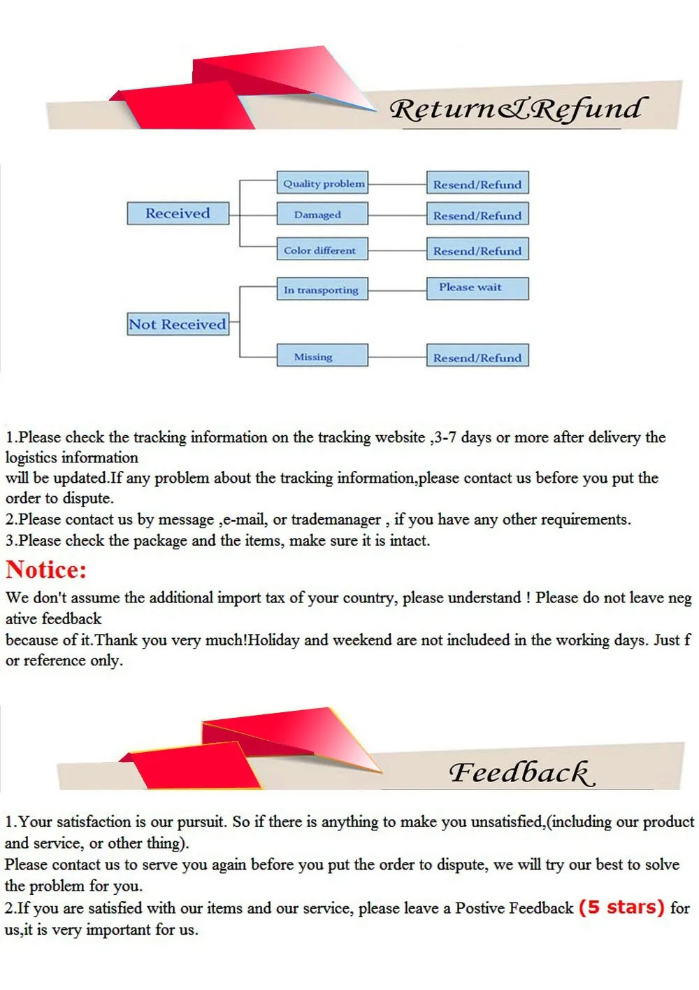 feedback