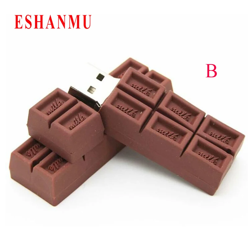 

Hot usb flash drive USB 2.0 Chocolate Cartoon sweet love 4gb 8gb 16gb 32gb 64gb memory stick flash drive pendrive