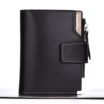 

CONEED 2019 Hot Men Fashion Wallet Card Solid Color Hasp Multi Card Position Bag 19MAR20