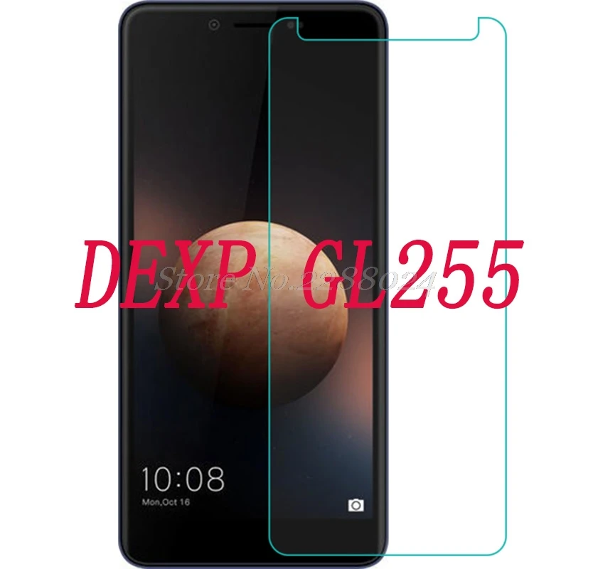 

Tempered Glass for DEXP GL255 9H Explosion-proof Protective Film Screen Protector cover phone