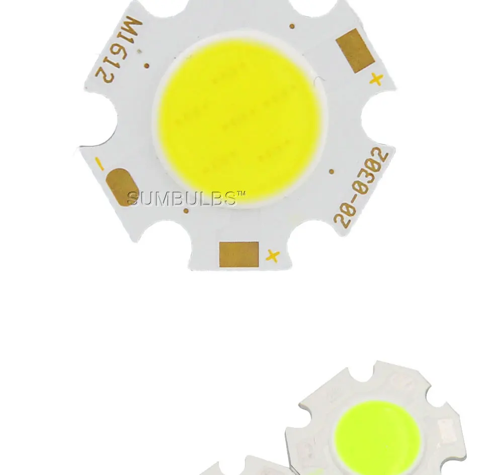 3w 5w 7w LED chip on board cob light source spotlight downlight bulb dc (2)