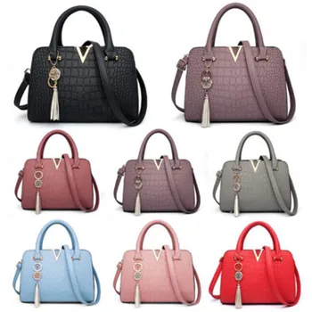 

Morden New And Classic Fashion Women Leather Handbag Lady Shoulder Bags Tote Purse Messenger Satchel