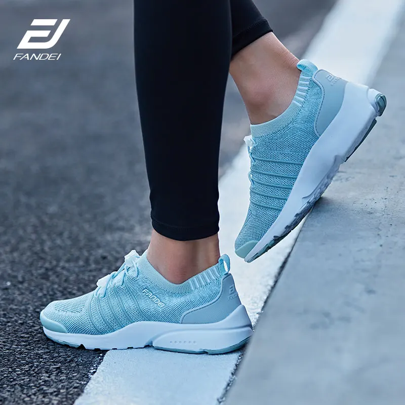 FANDEI Women Running Shoes Men's Sneakers Mesh Breathable Outdoor Sport Shoes for Man and Woman Light Cushioned Walking Shoes