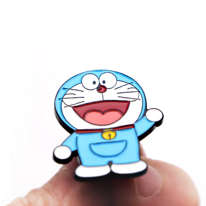 DMLSKY Doraemon милые булавки Забавный нобита ноби Панк Эмаль булавки и броши-значки для лацкана рюкзак сумки значки Ювелирные изделия Подарки M3521