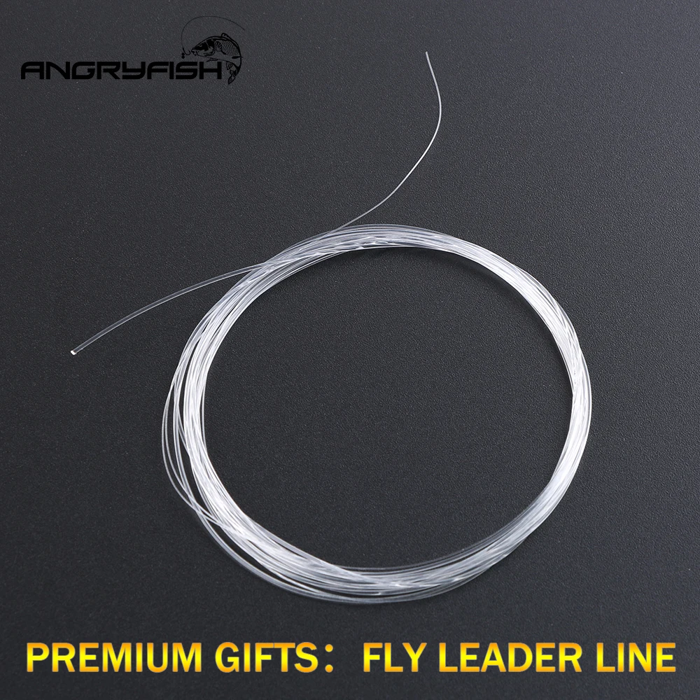 Angryfish WF 5F/6F/7F 100FT Dloating рыболовная леска для ловли нахлыстом весовая плавающая