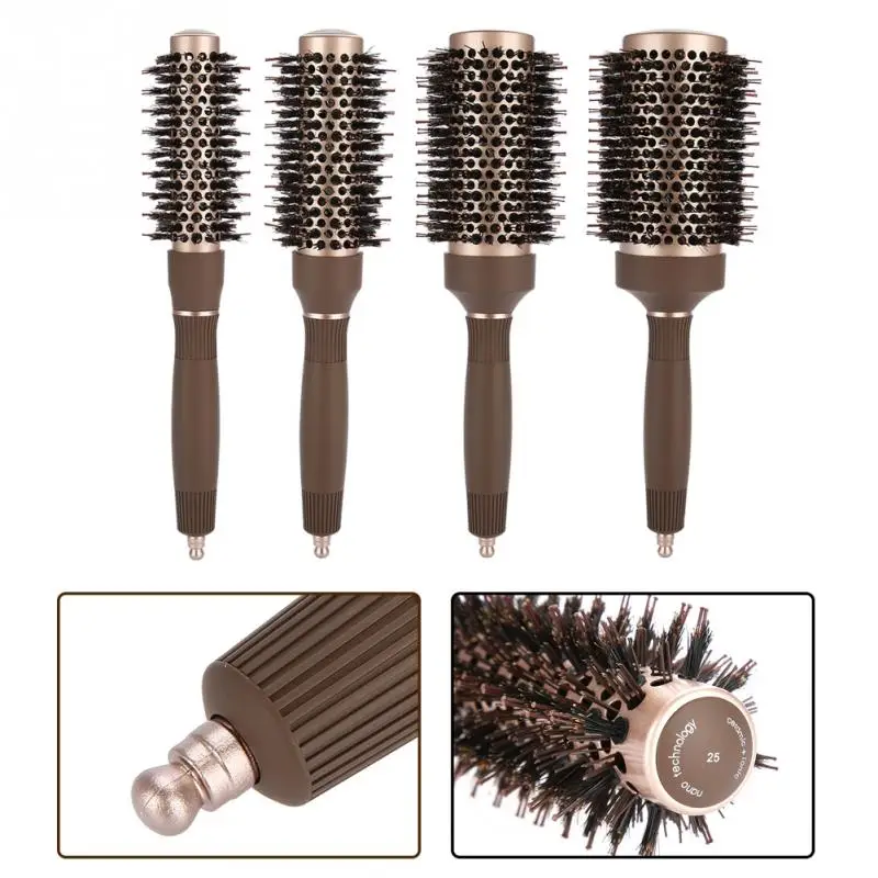 

3 Size High-quality Round Hair Comb Salon Styling Brush Anion Anti-static Hairdressing Brush Head Massager Detangle Brushs Comb