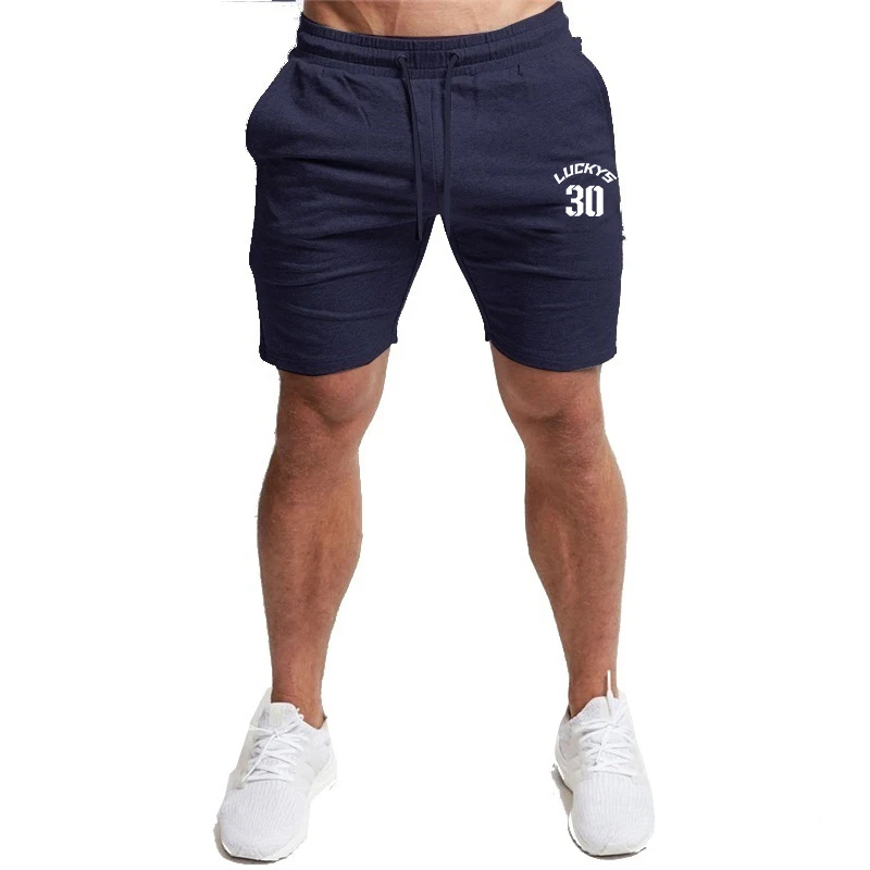 Men Breathable Number Lucky 30 Print Cotton Gym Short Trousers Shorts Sports Shorts Men Breathable Number Lucky 30 Print Cotton Gym Short Trousers Shorts Sports Shorts