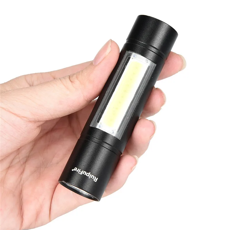 

XML T6+COB LED Flashlight Lamp Hand Torch USB Charge Outdoor Tactical