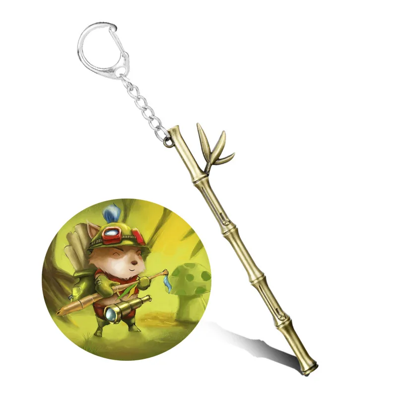 Игры Лига Легенд брелок для Для женщин человек LOL ювелирные изделия nunu бамбук