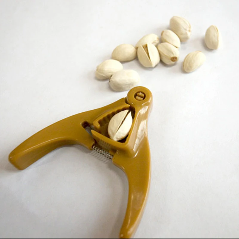 

IVYSHION Melon Seed Plier Scissor Nut Cracker Opener Walnut Sunflower Pine Clamp Sheller Nutcracker Creative Kitchen Accessories
