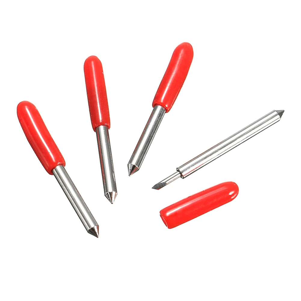 

15Pcs 45 Degree Cutting Plotter Tungsten Blades Carbide Tools for Roland Cutter _WK