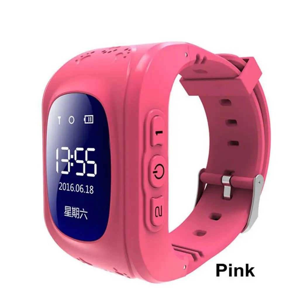 Q50 Children Smart Watch GPS SOS Positioning Intelligent Waterproof Phone Watch Dual Ruassian English