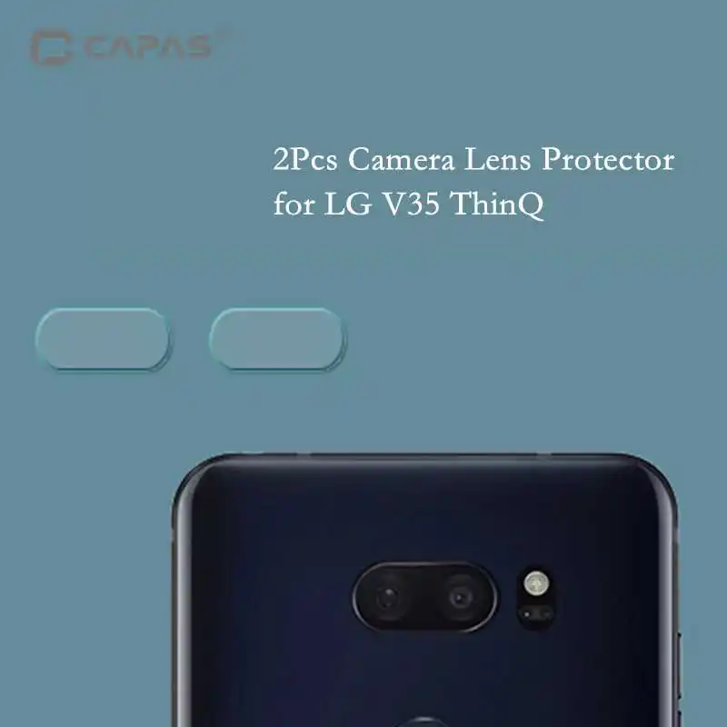 

2pcs For LG V35 ThinQ Camera Lens Protector Back Camera Screen Tempered Glass For LG V35 ThinQ Rear Camera Film Anti-scratch