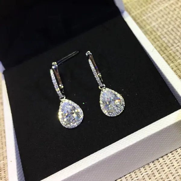 

Designer Fashion 925 Sterling Silver Jewelry 3A Cubic Zirconia Party Earring