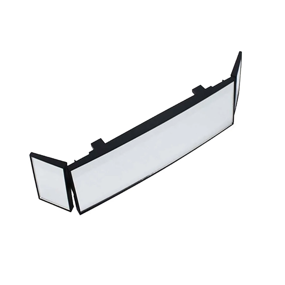 Автомобильное трехскладное изогнутое зеркало заднего вида выпуклое