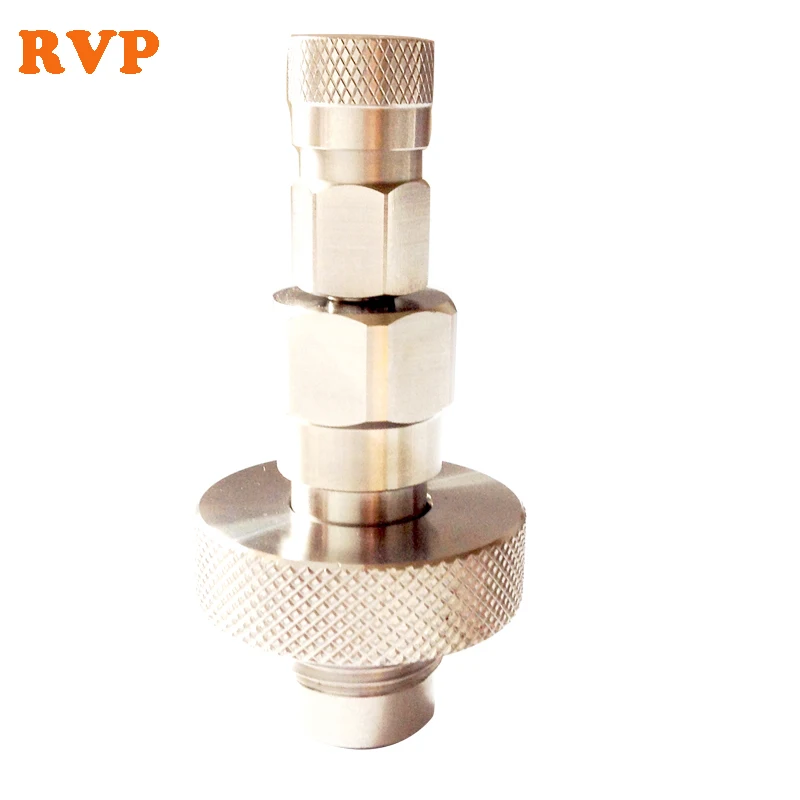 

New 300Bar Din Valve with 1/8bspp Female Quick Connect G5/8 Din Thread 4500psi Station Stainless Steel